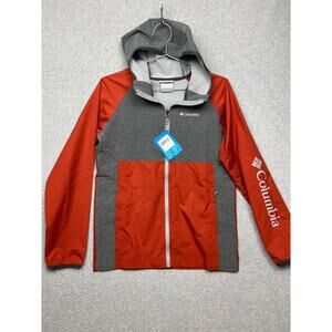 Columbia Full Zip Lightweight Jacket Youth Girls Size L 14/16 Outdoor Hiking